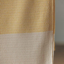 Load image into Gallery viewer, YELLOW / IVORY TURKISH TOWEL