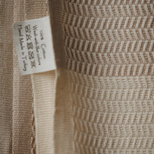 Load image into Gallery viewer, BEIGE / IVORY TURKISH TOWEL