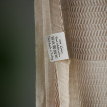 Load image into Gallery viewer, BEIGE / IVORY TURKISH TOWEL