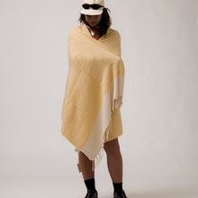 Load image into Gallery viewer, YELLOW / IVORY TURKISH TOWEL