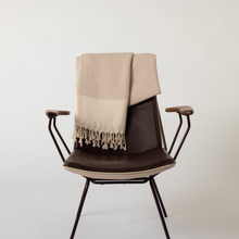 Load image into Gallery viewer, BEIGE / IVORY TURKISH TOWEL