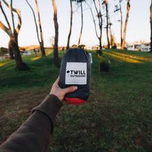 Load image into Gallery viewer, ORANGE & GREY TRAVEL HAMMOCK