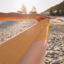 Load image into Gallery viewer, YELLOW / IVORY TURKISH TOWEL
