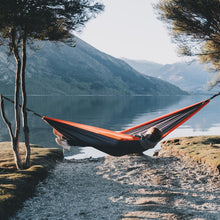 Load image into Gallery viewer, ORANGE & GREY TRAVEL HAMMOCK
