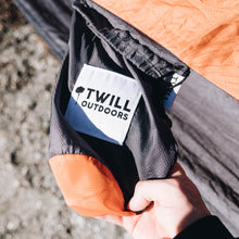 Load image into Gallery viewer, ORANGE & GREY TRAVEL HAMMOCK