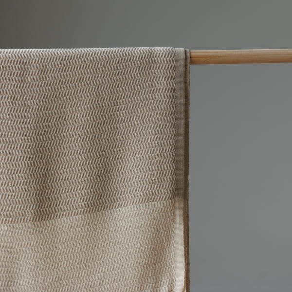 BEIGE / IVORY TURKISH TOWEL