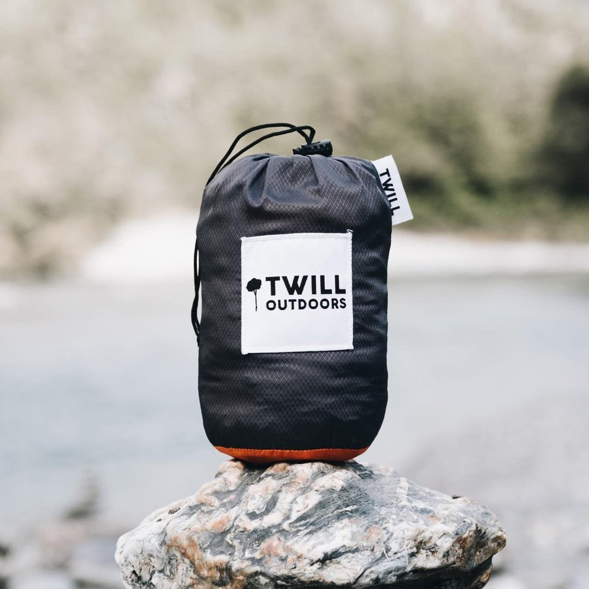 Orange & Grey Travel Hammock