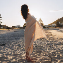 Load image into Gallery viewer, BEIGE / IVORY TURKISH TOWEL
